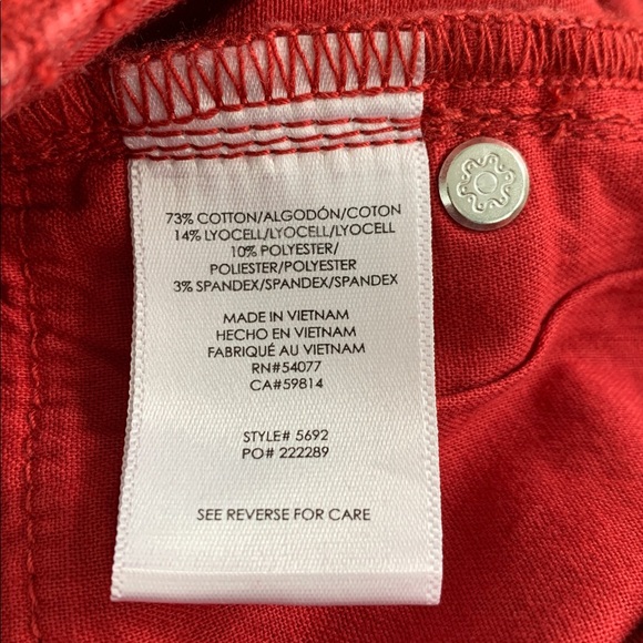 CAbi Moulin Rouge Hi Low Crop - Picture 13 of 16